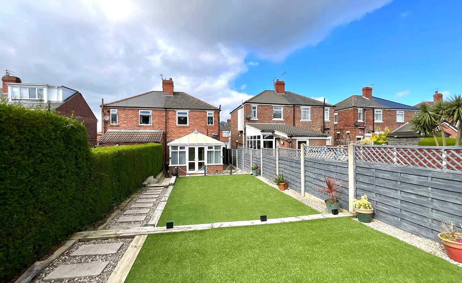 rear garden