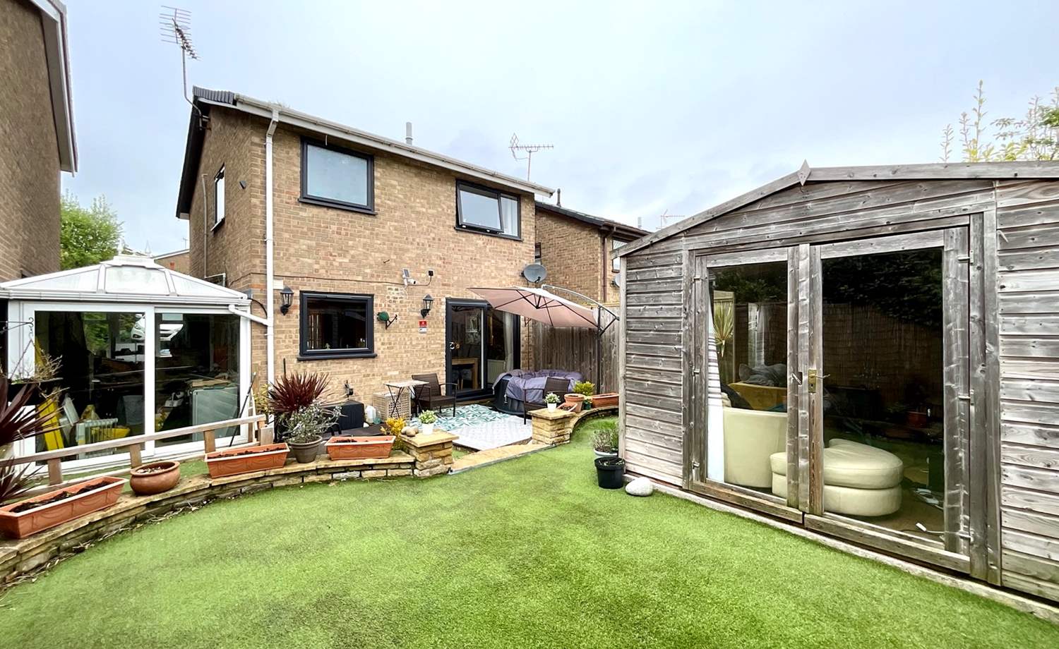rear garden