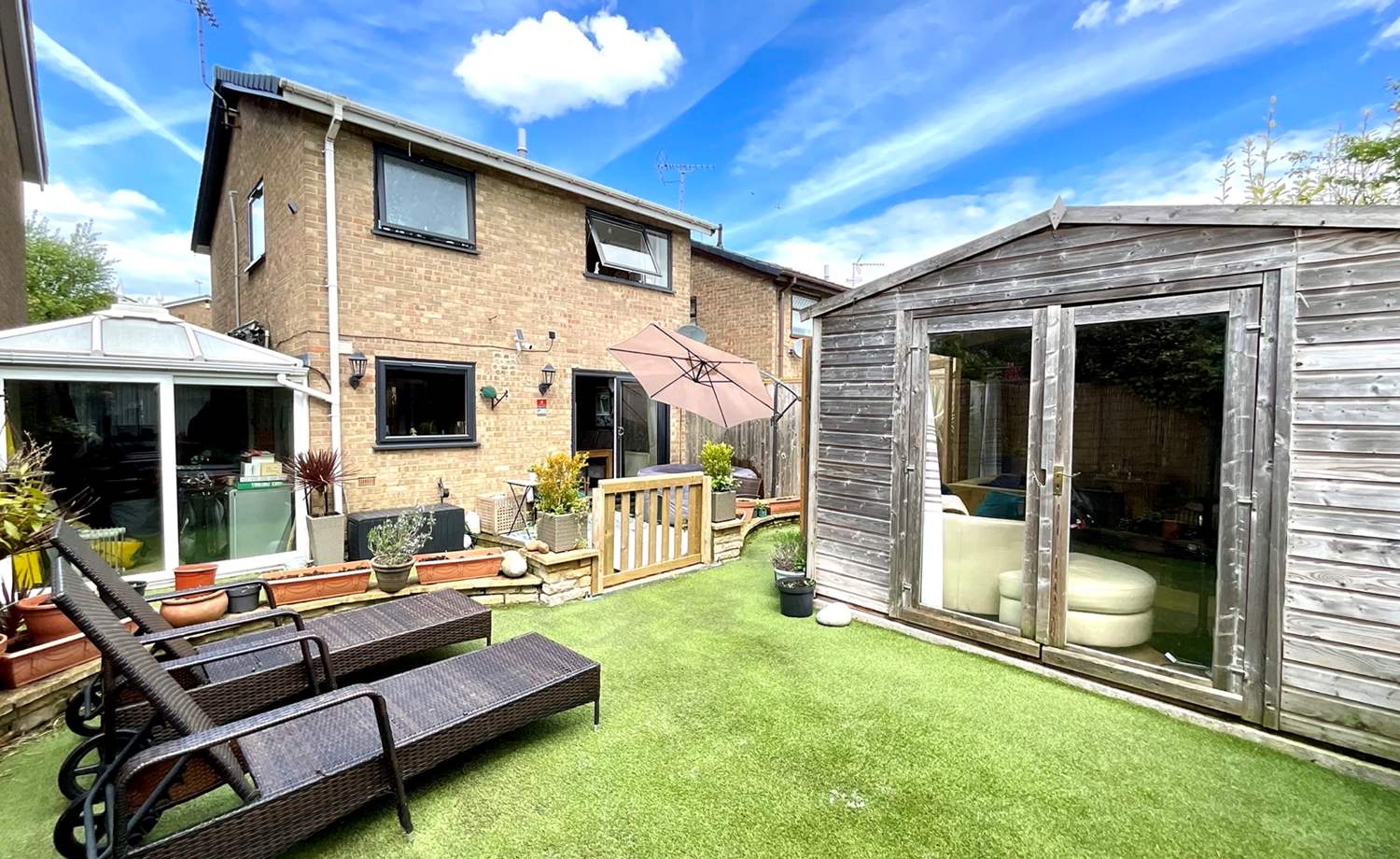 rear garden
