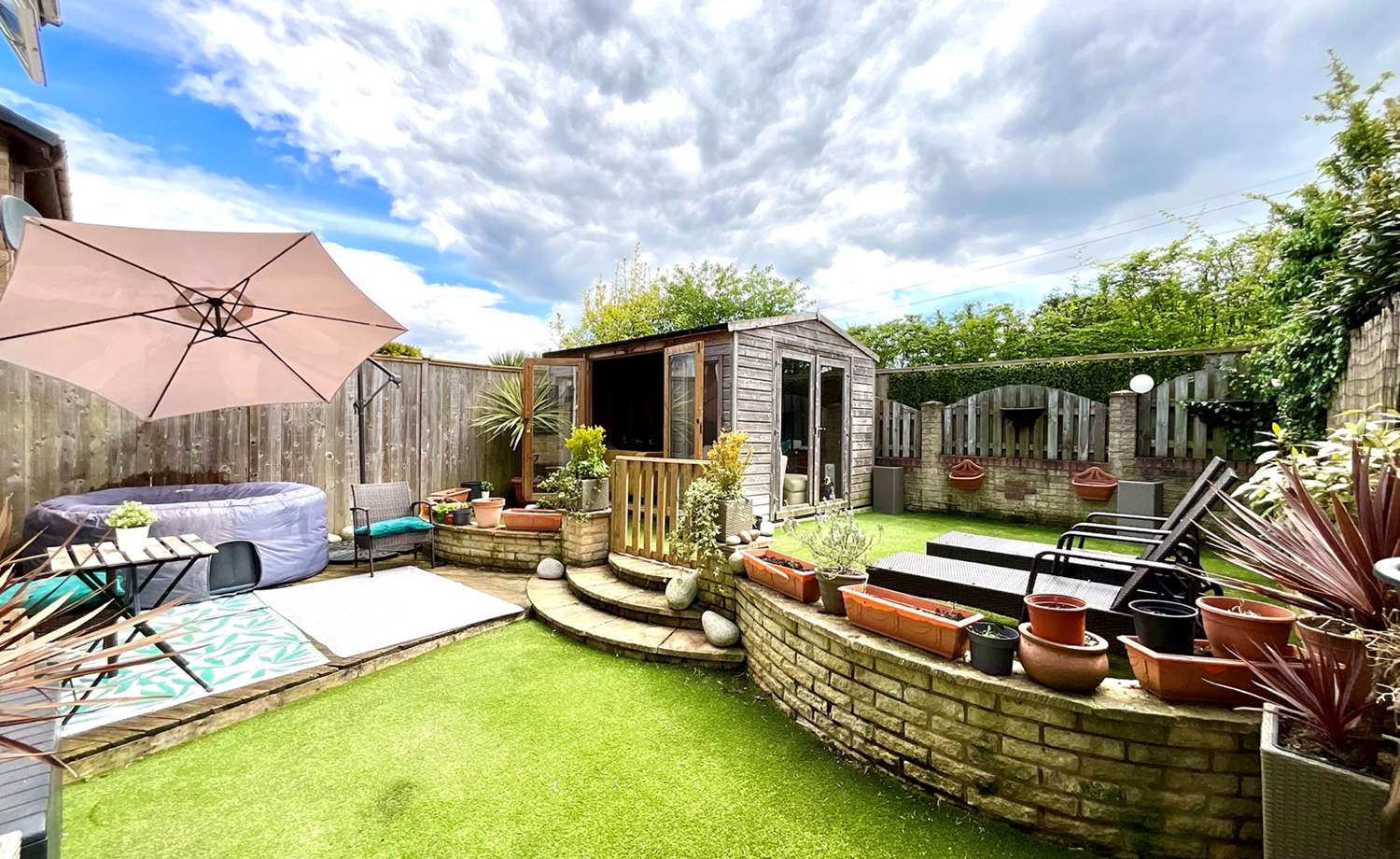 rear garden