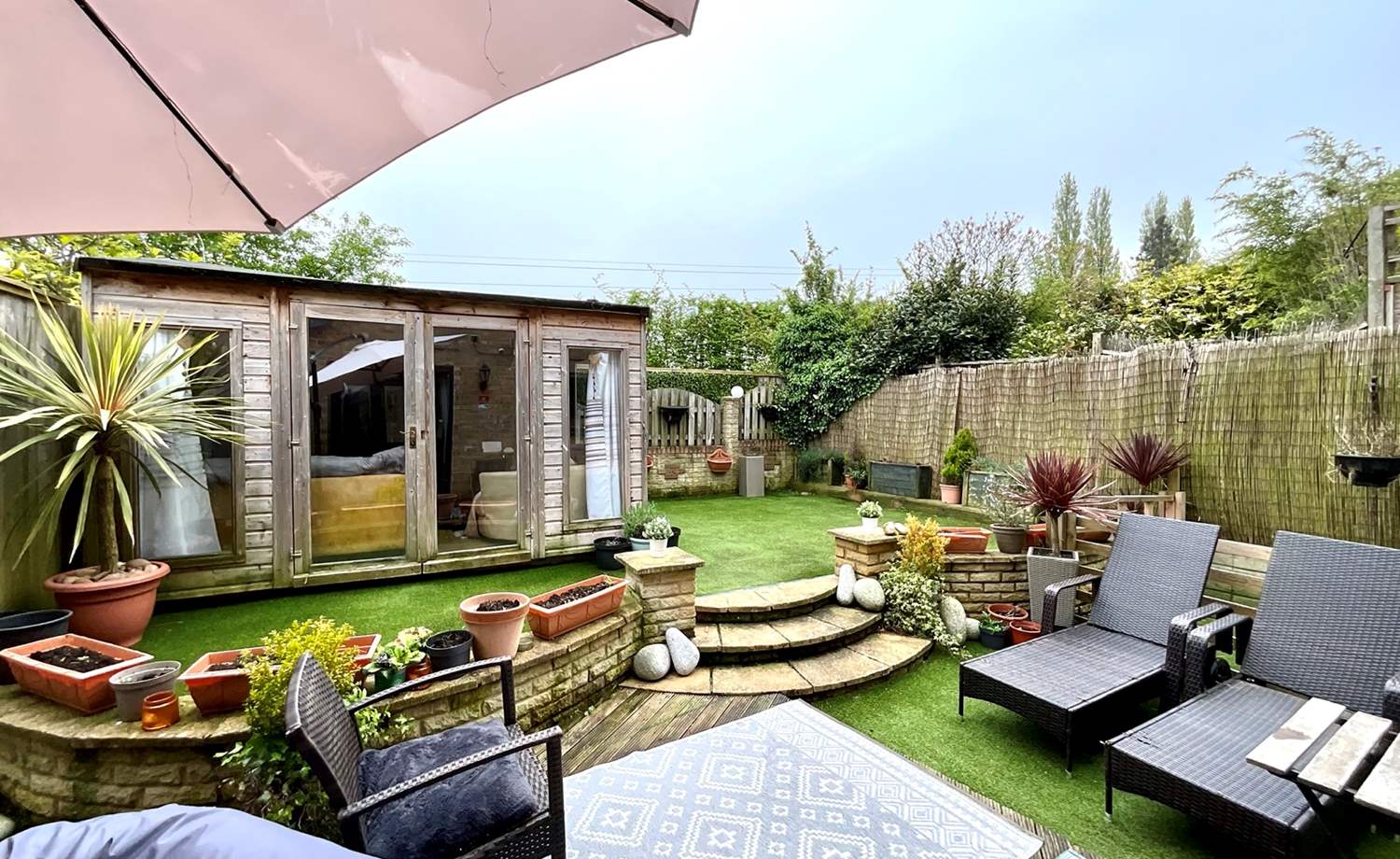 rear garden