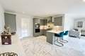 kitchen/living/dining space