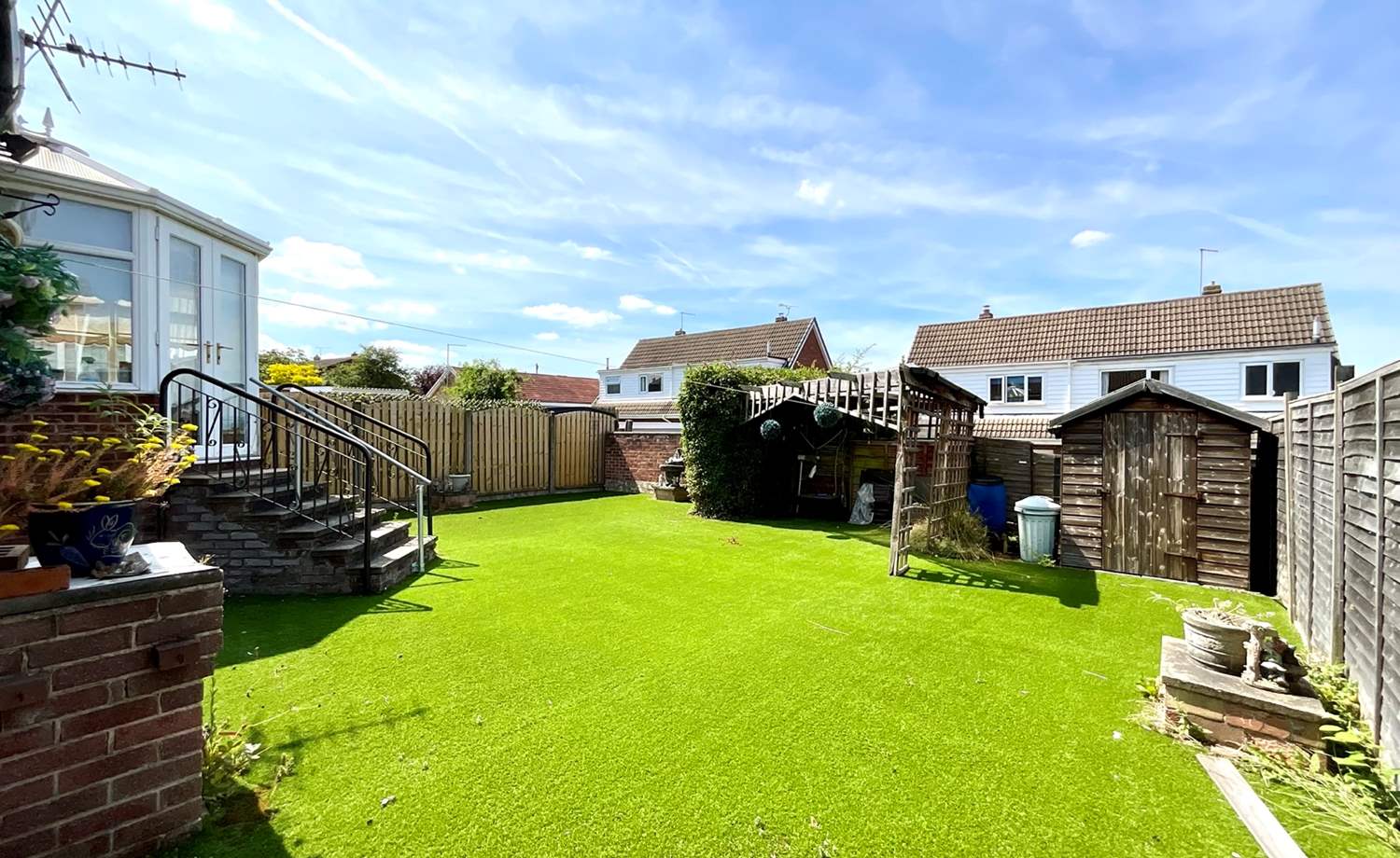 rear garden