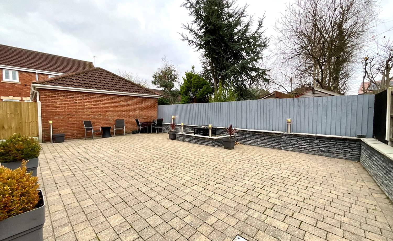 rear garden