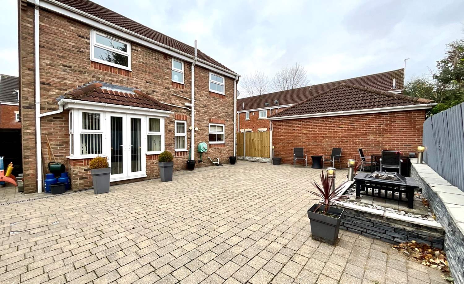 rear garden