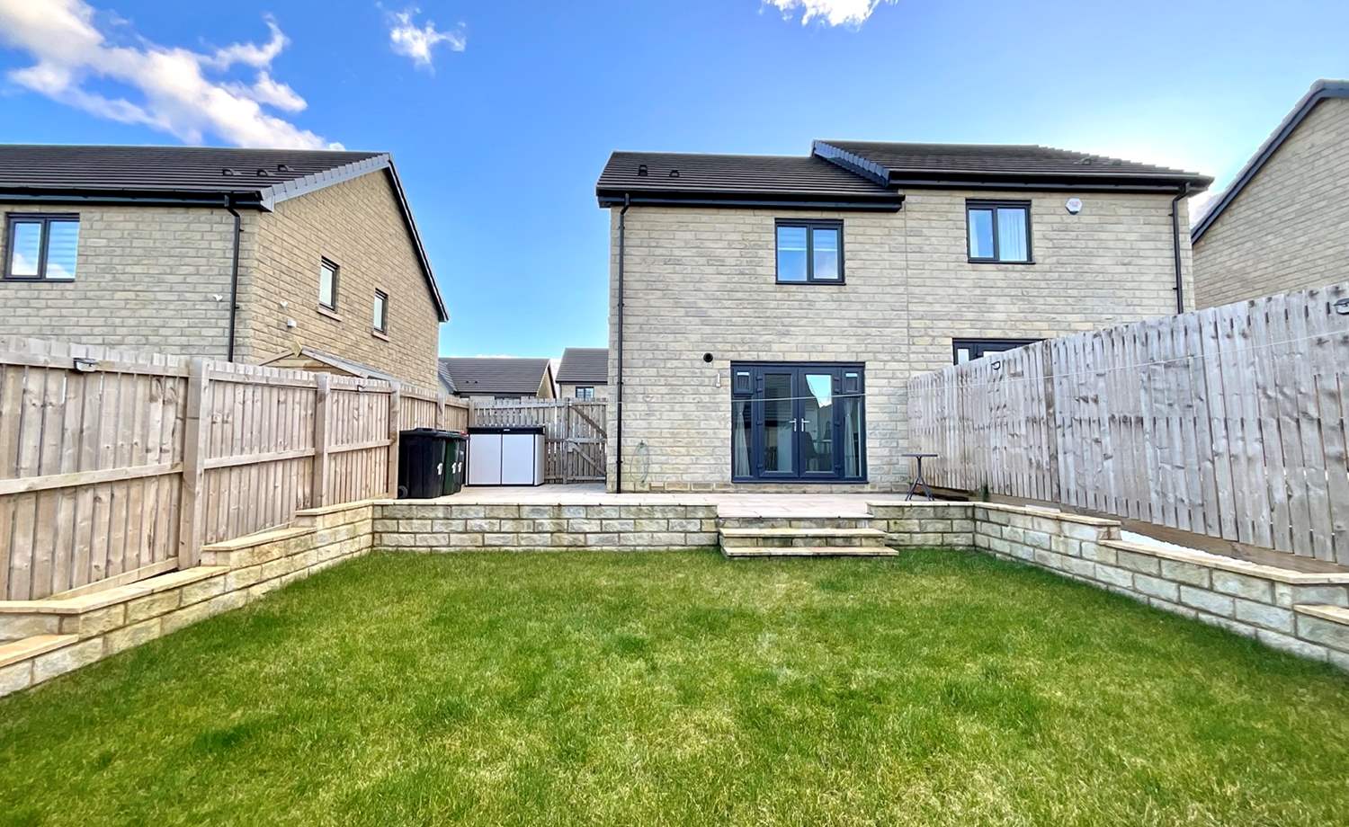 Rear garden
