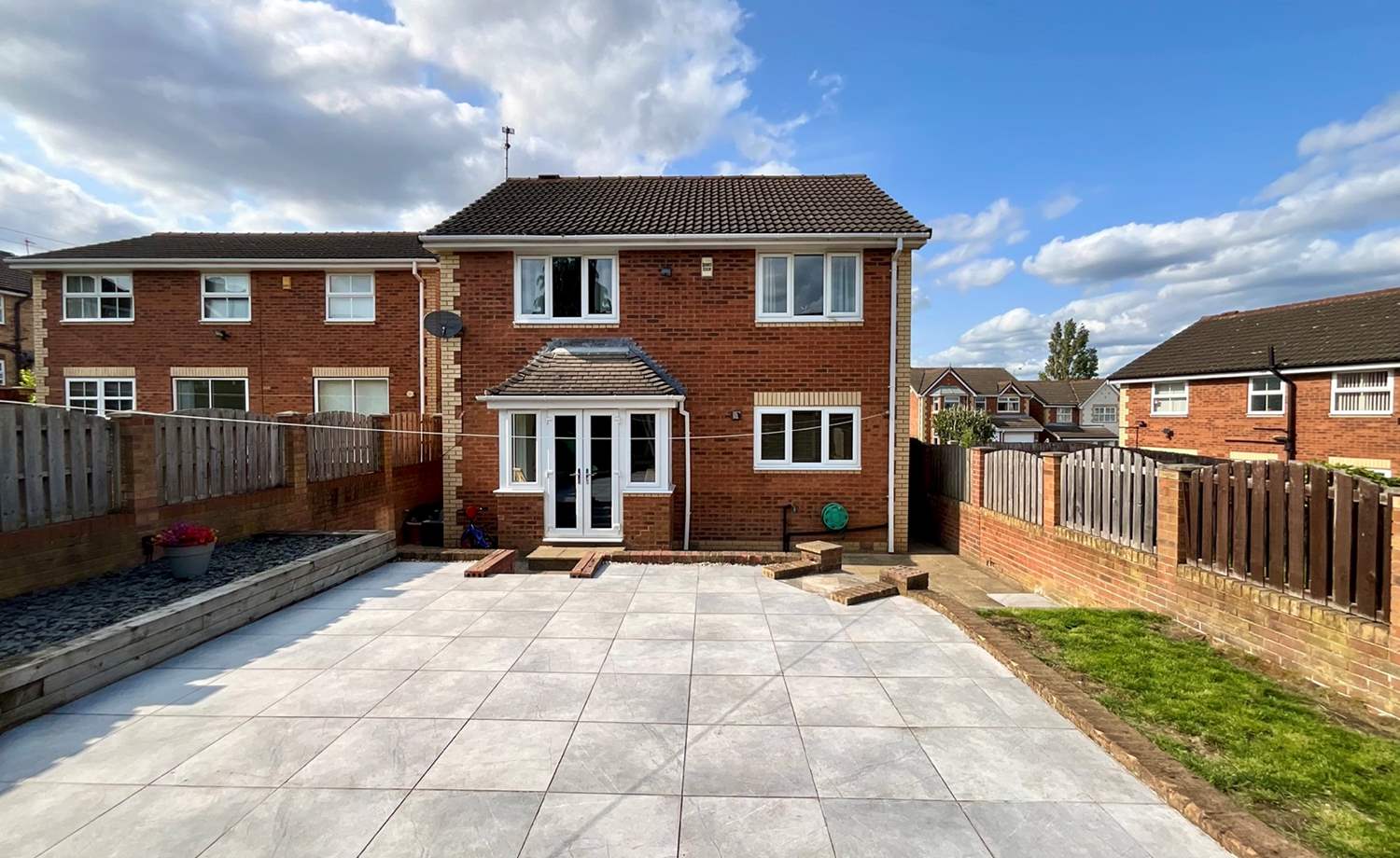 rear garden