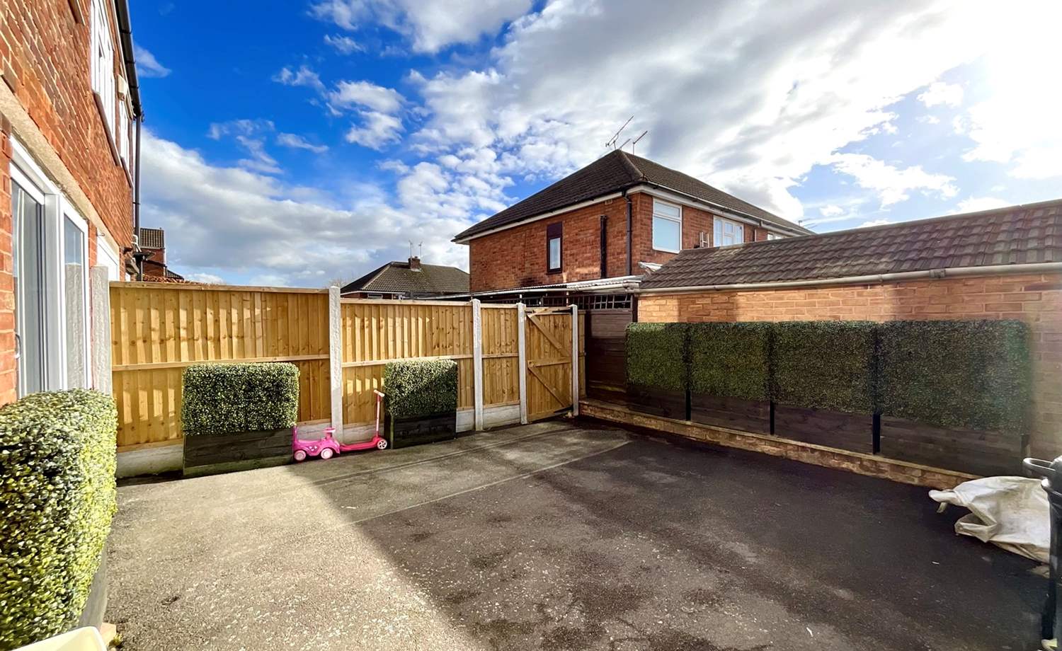 rear garden