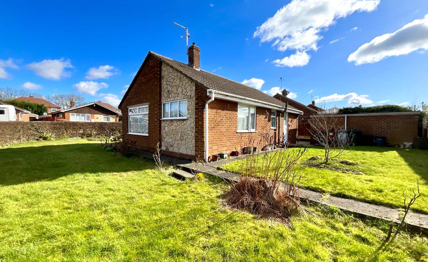 rear & side garden