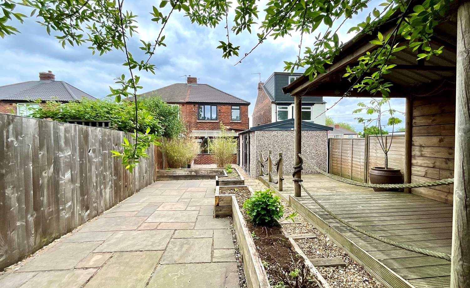 rear garden