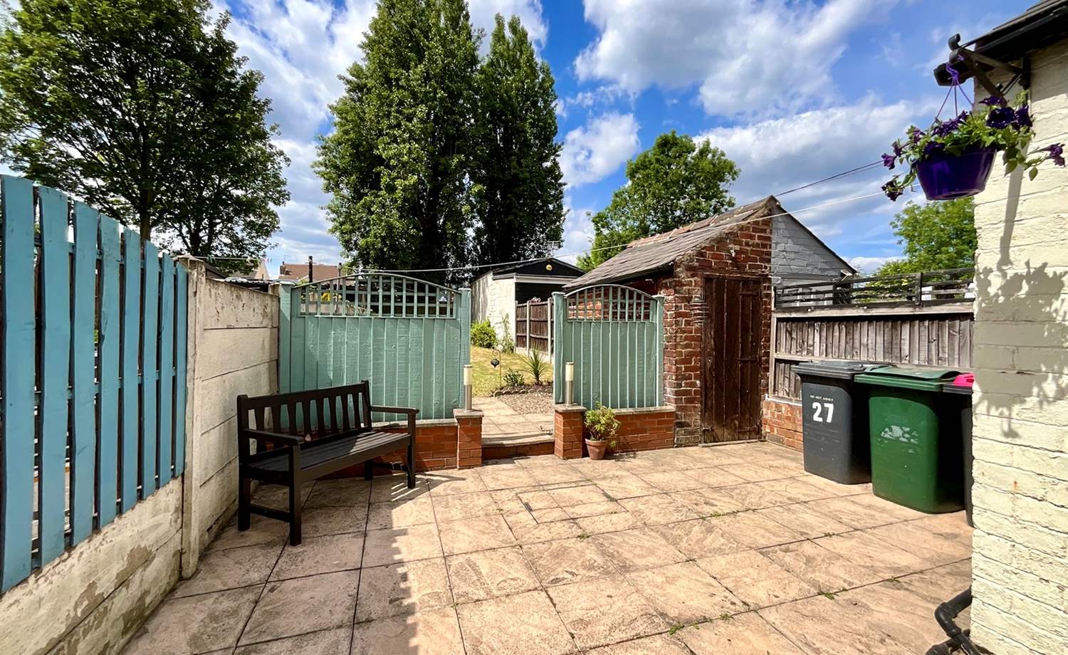 rear garden