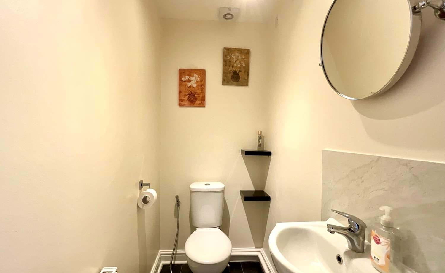 downstairs WC