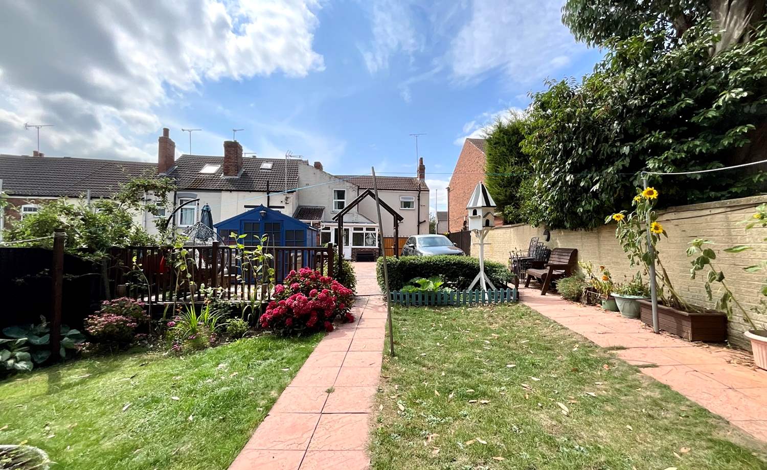 rear garden