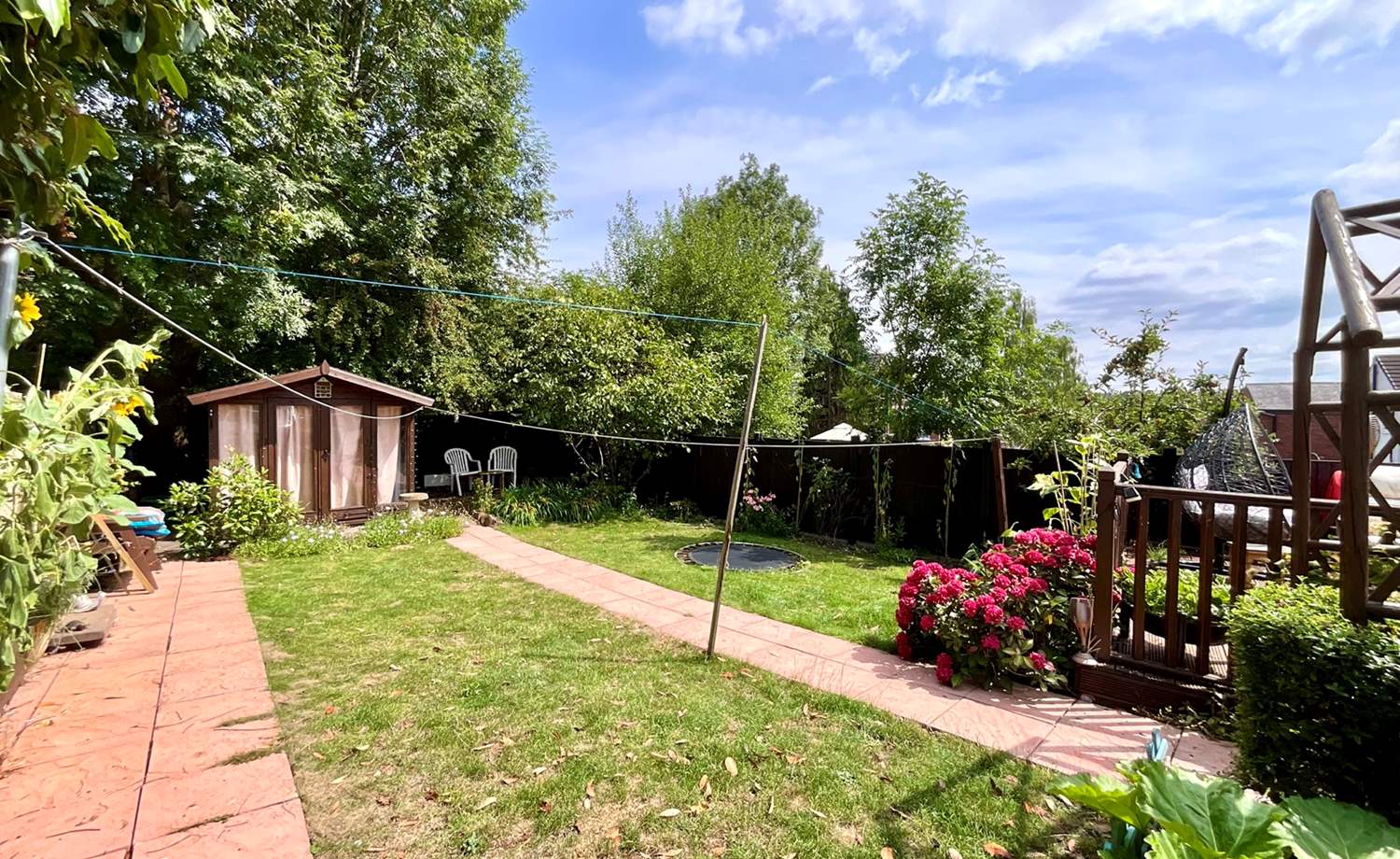 rear garden