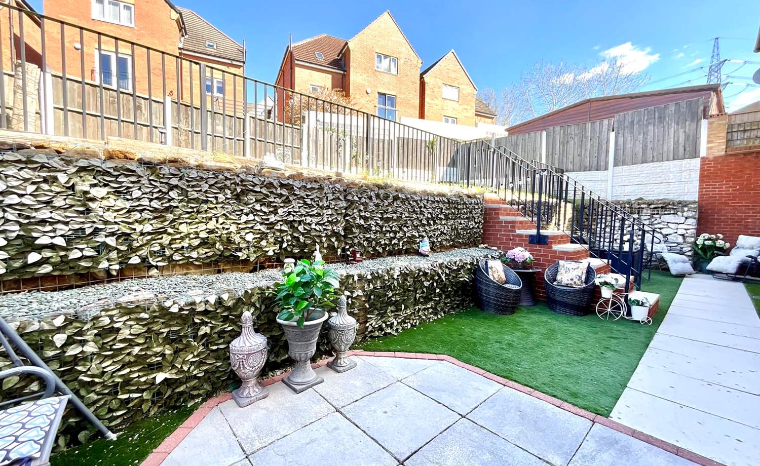 rear garden