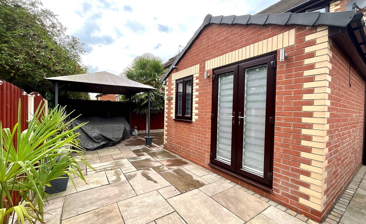 rear garden