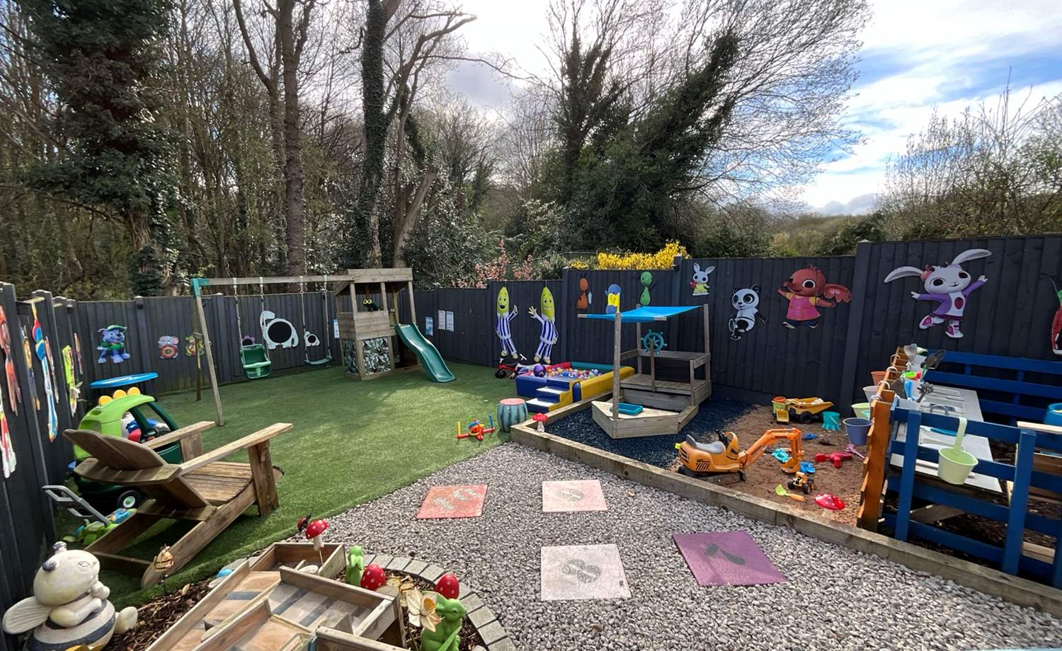 rear garden