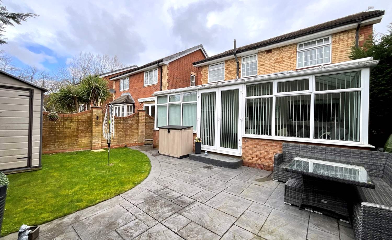 rear garden