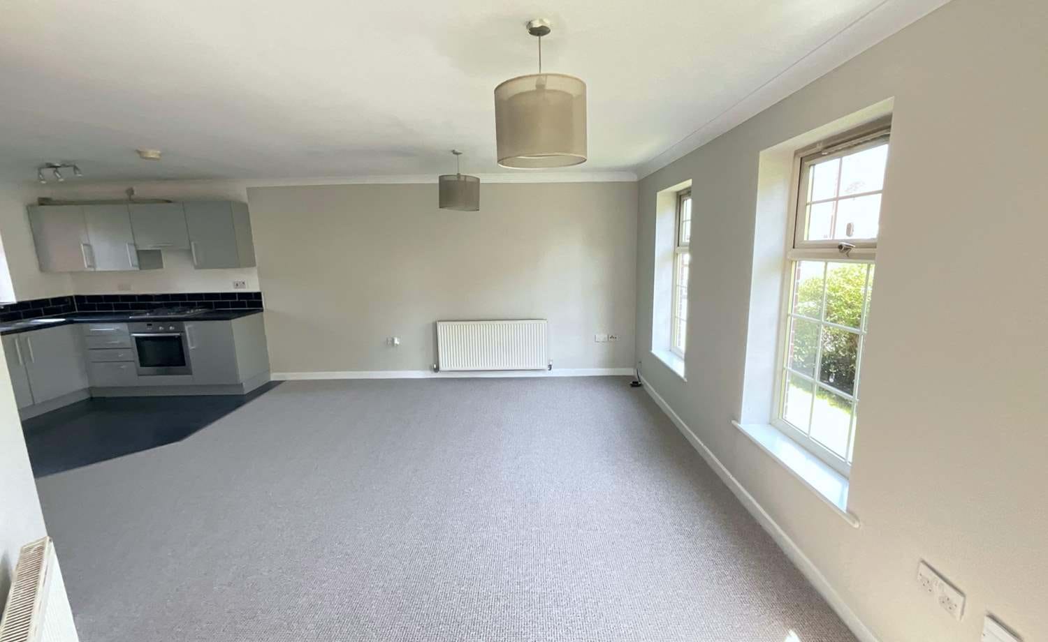 kitchen/living room