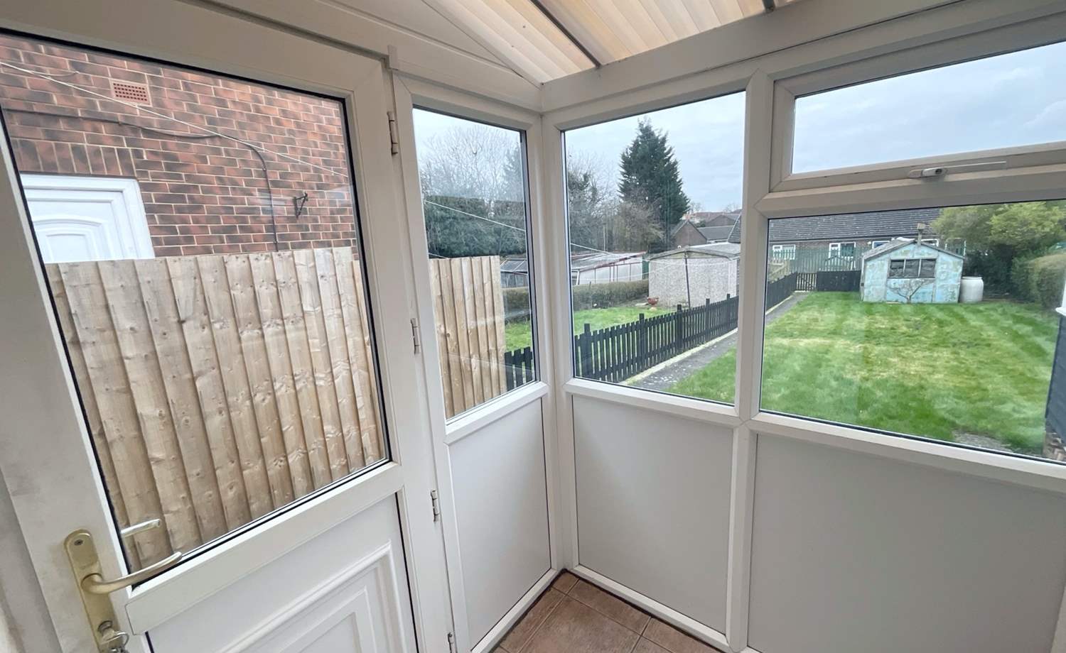 rear porch