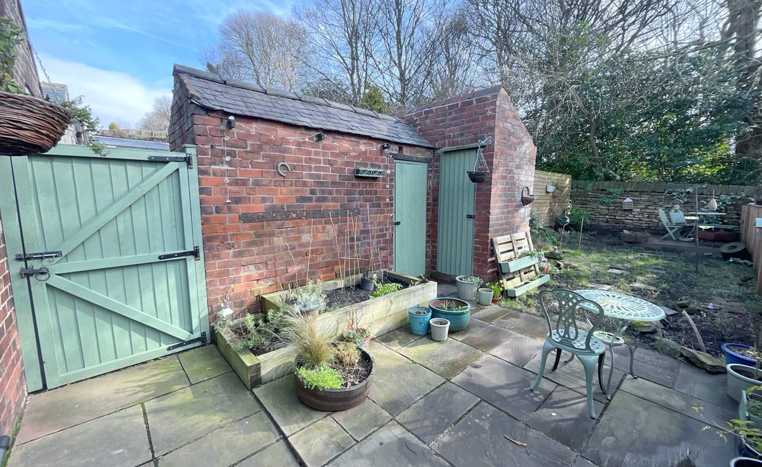 rear garden