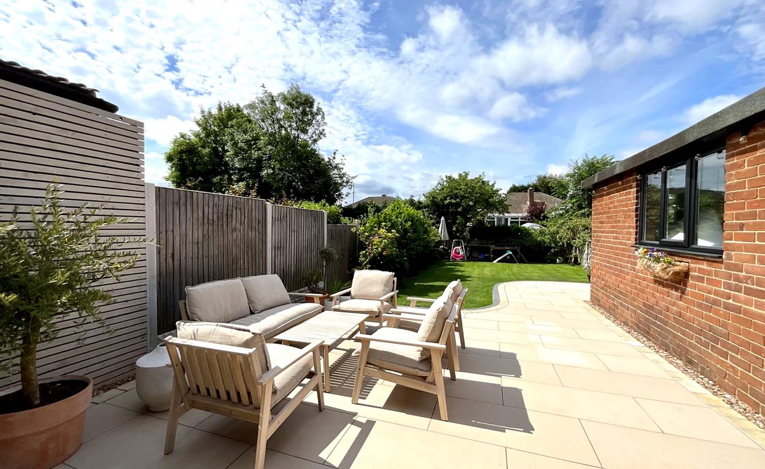 rear garden