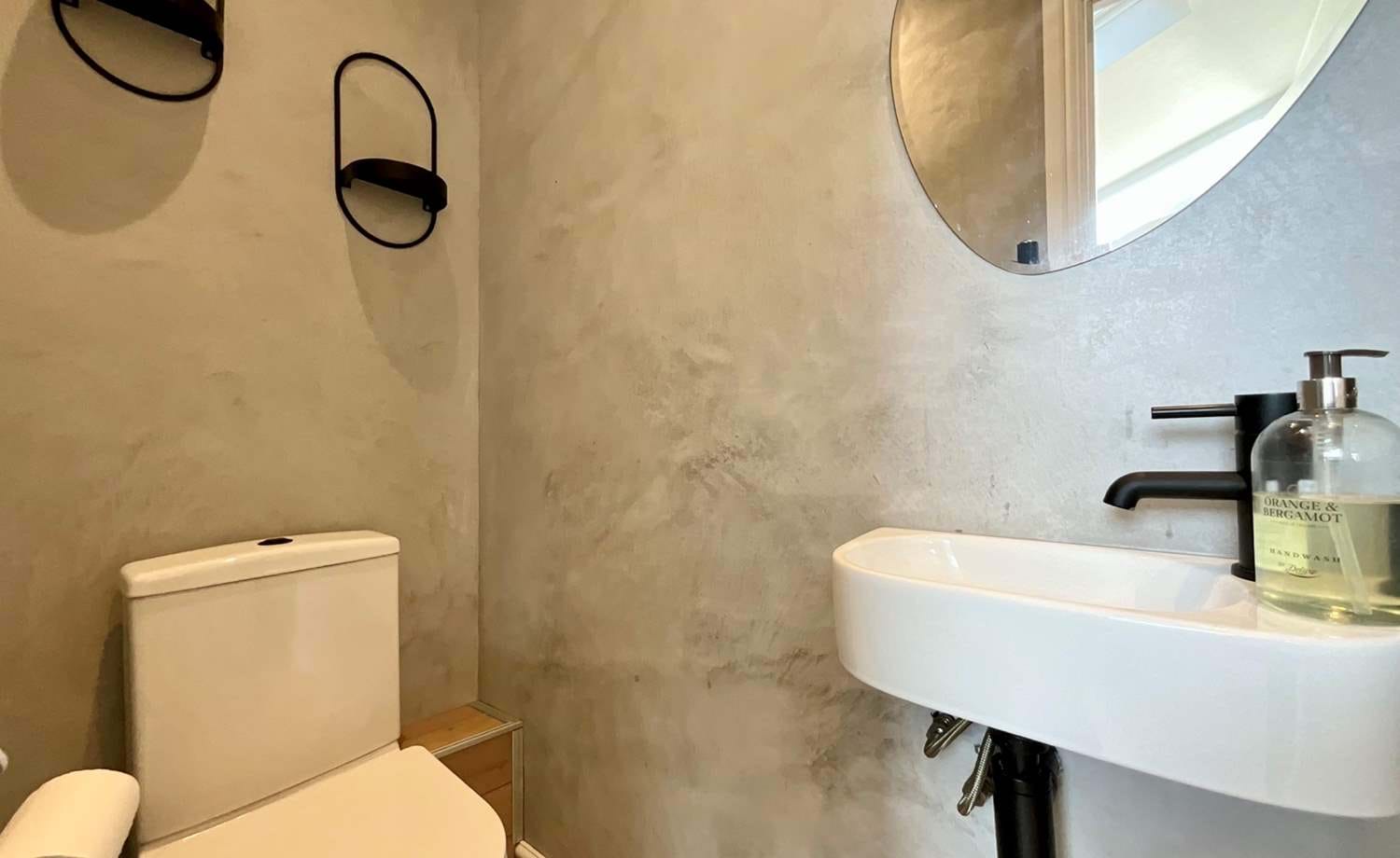 Downstairs wc