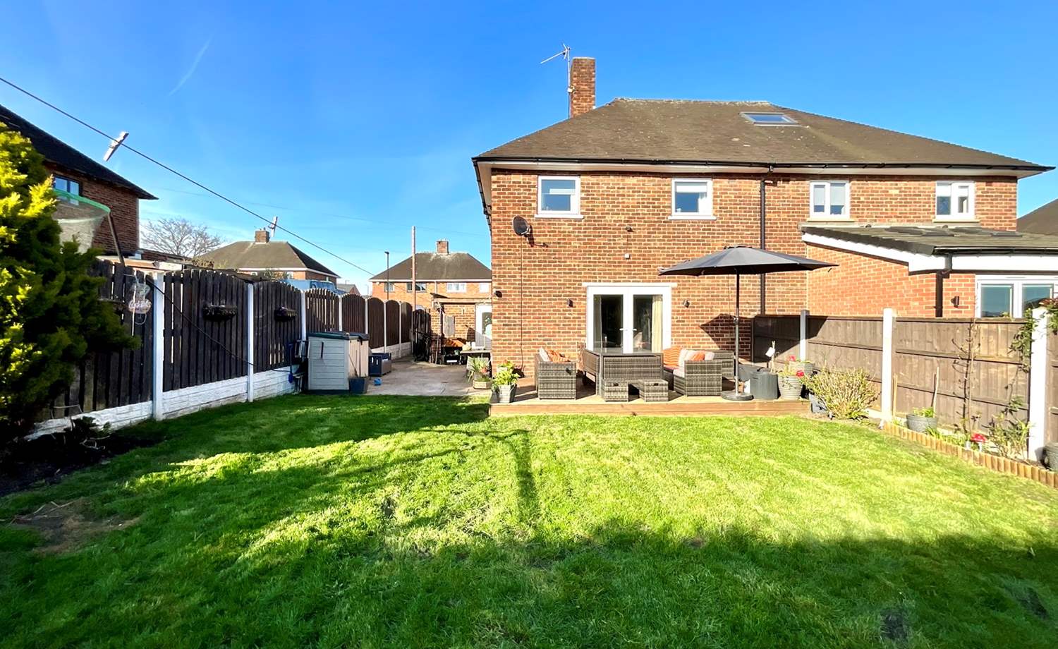 rear garden