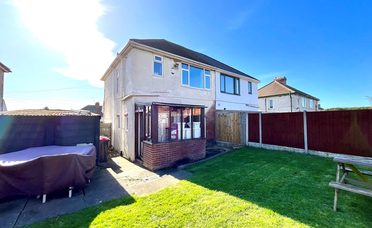 rear garden