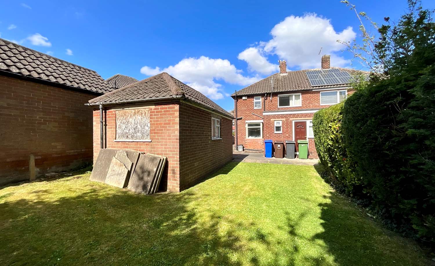 rear garden