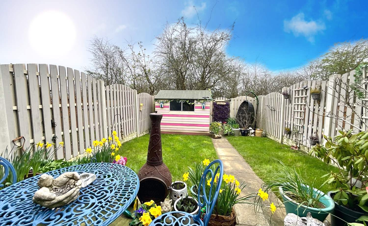 rear garden