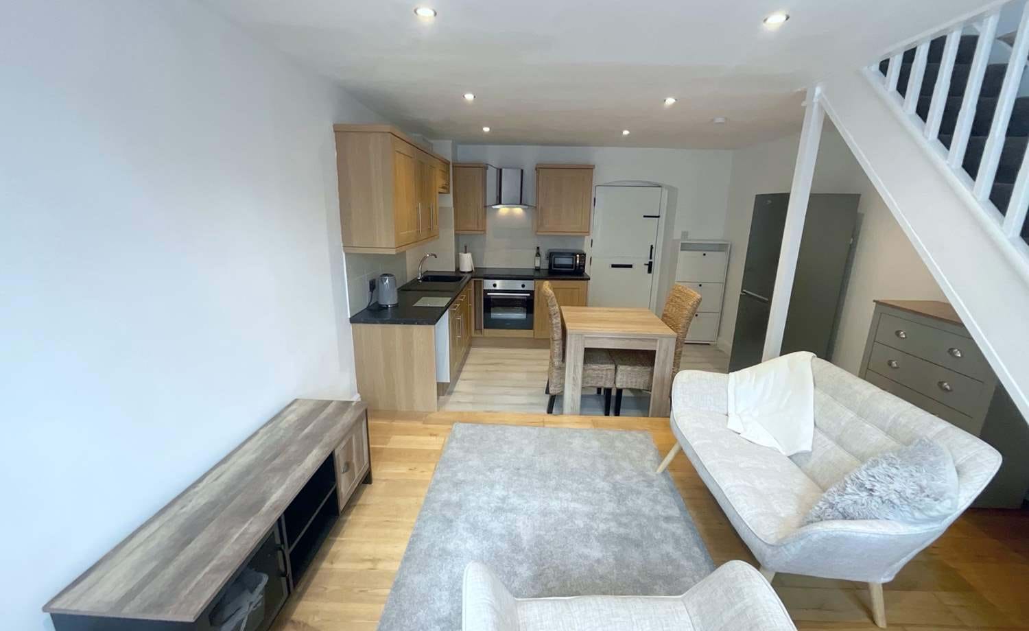 kitchen/living room