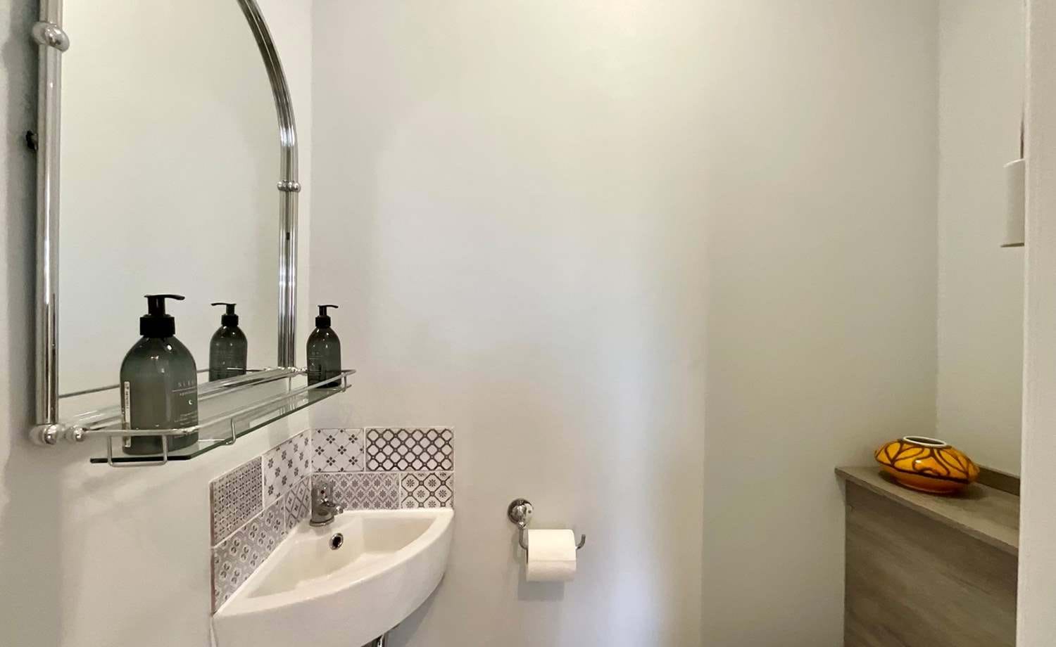 Downstairs wc