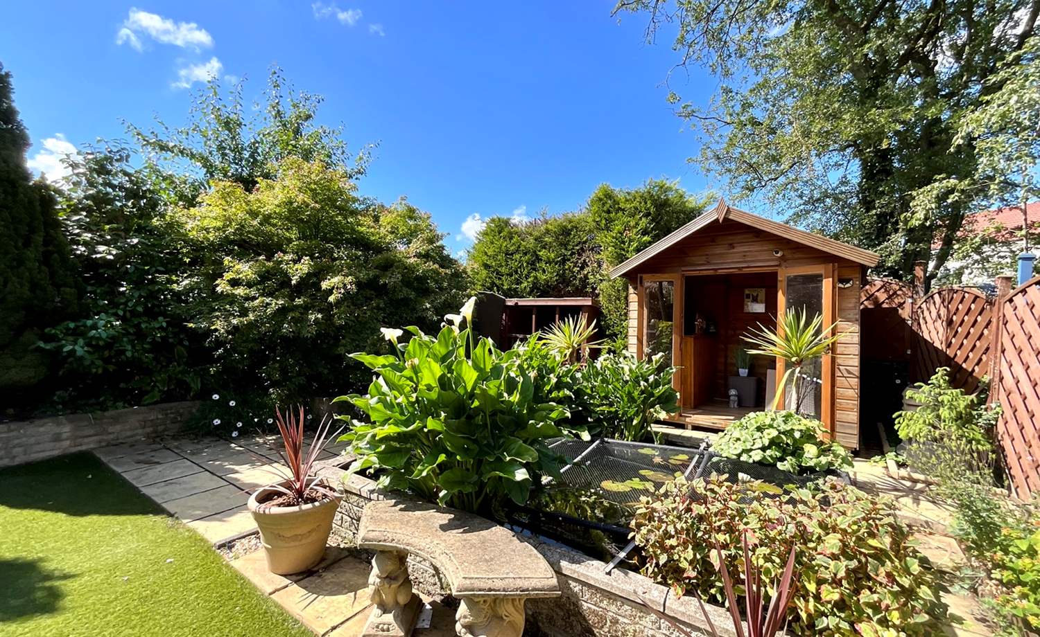 rear garden