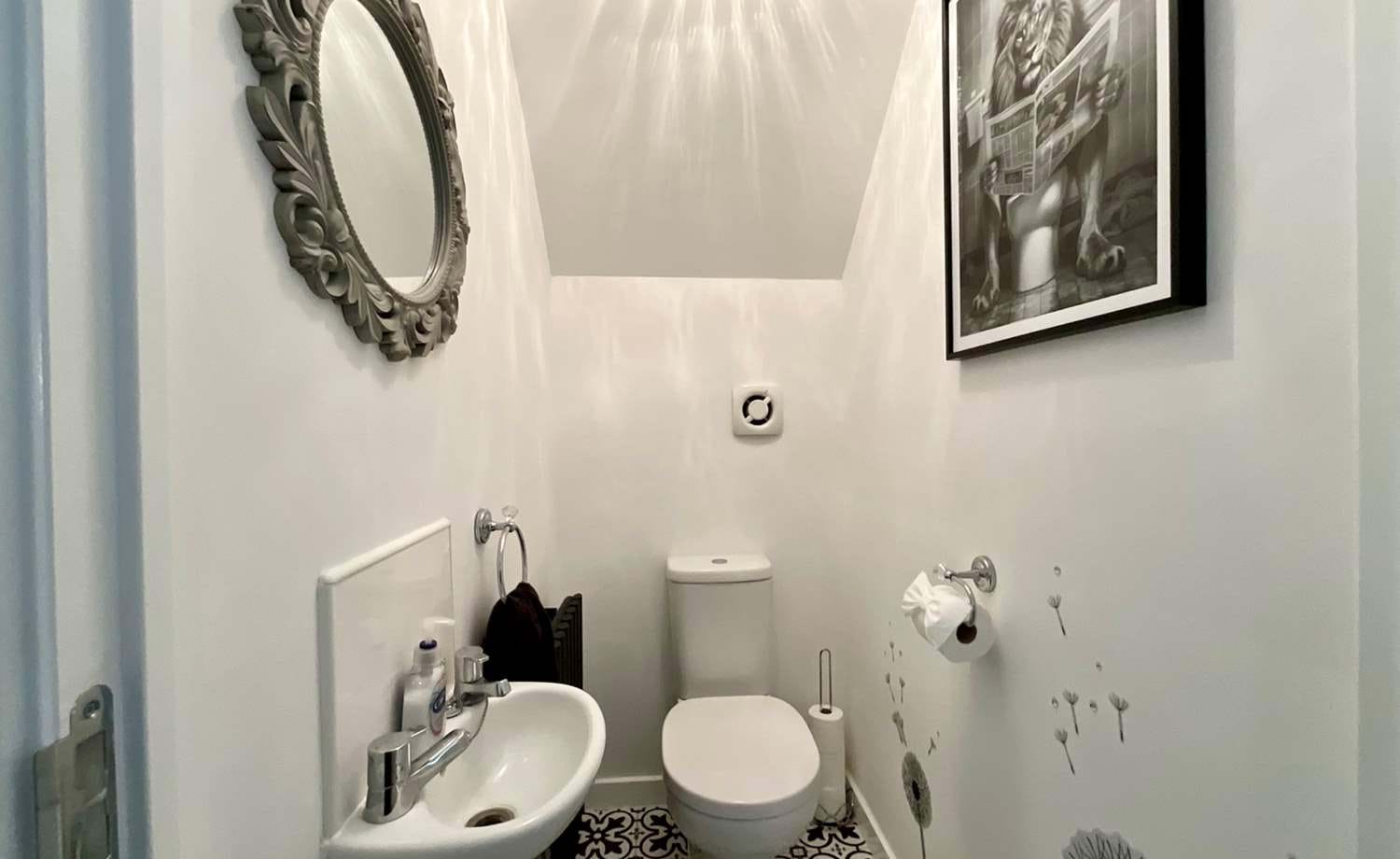 downstairs wc