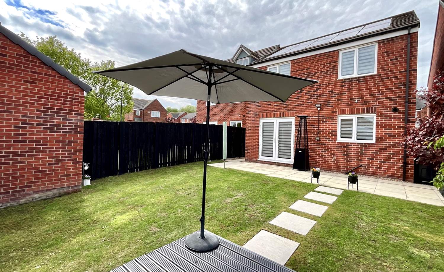 rear garden