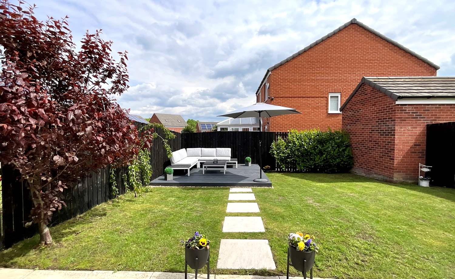 rear garden