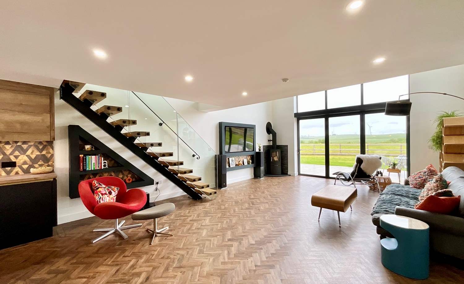Open Plan Living/Kitchen/Dining Space