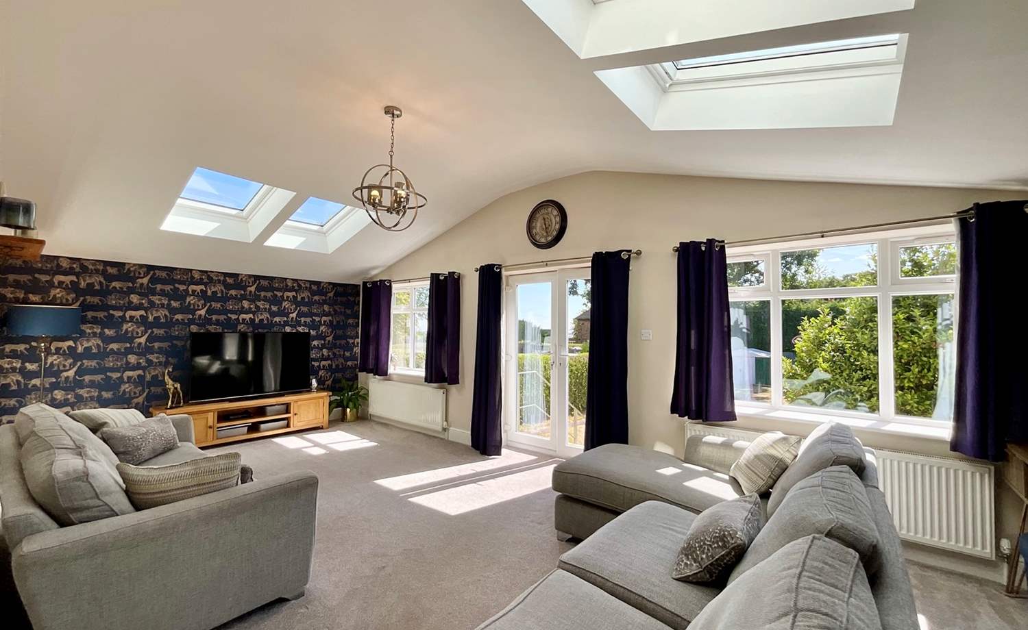 open plan living space
