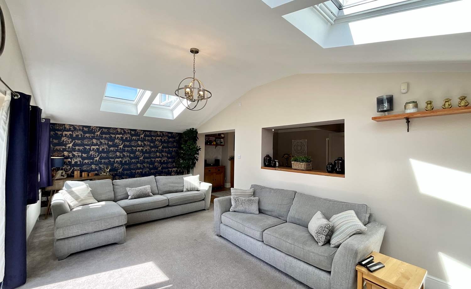 open plan lounge
