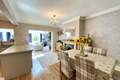 open plan living/kitchen/dining space