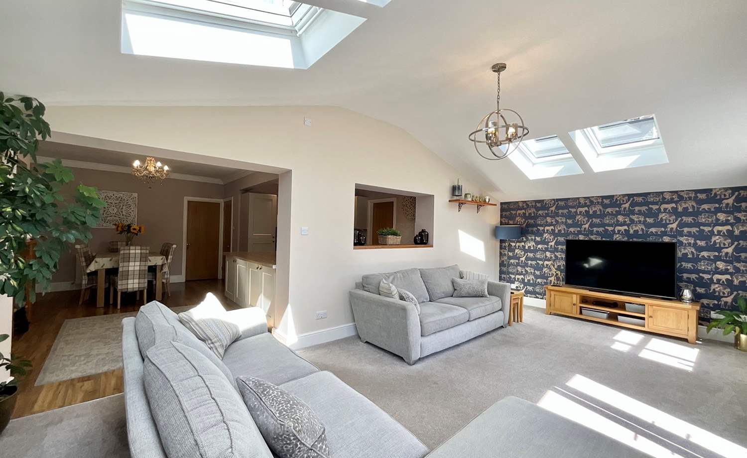 open plan lounge
