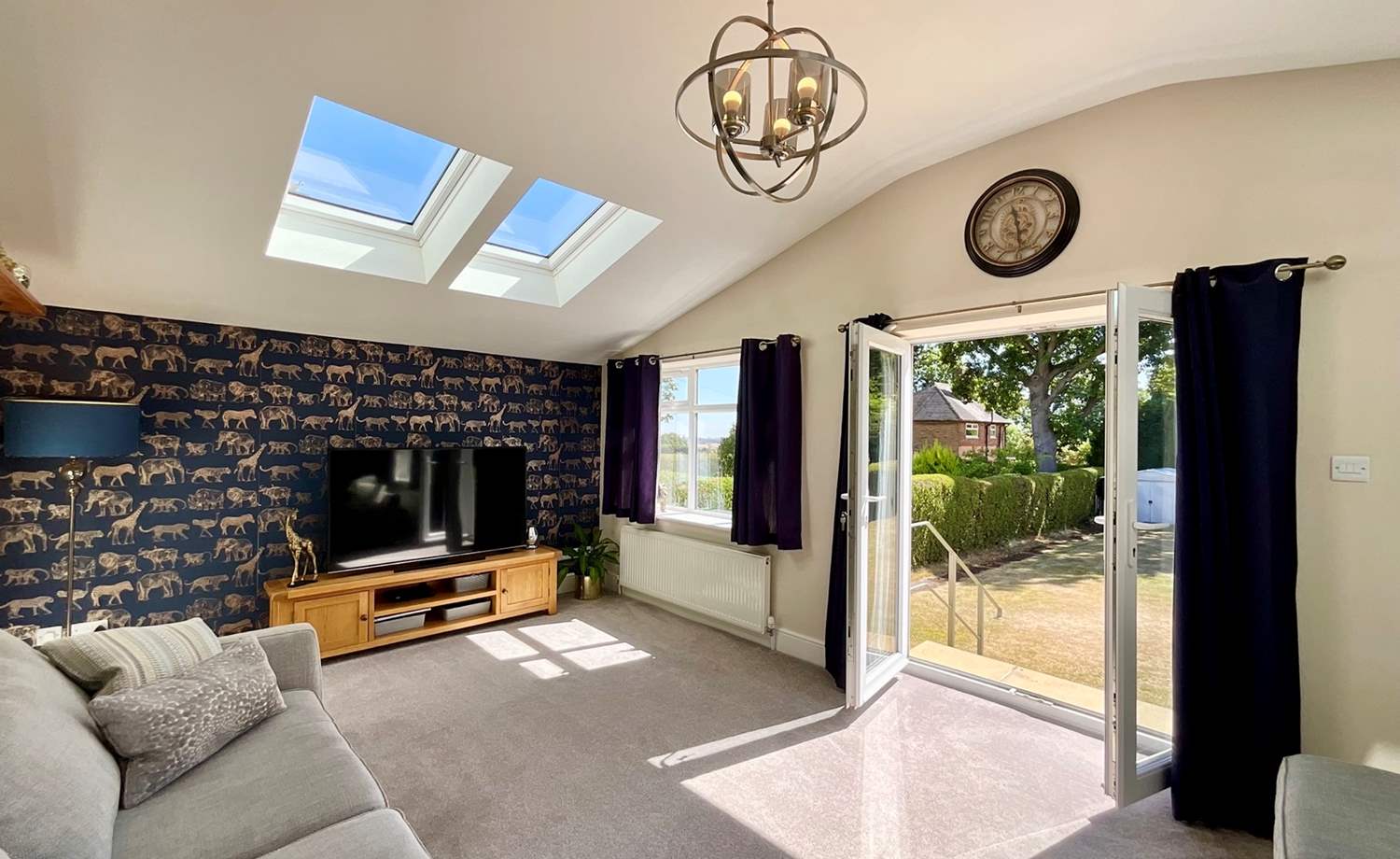 open plan lounge