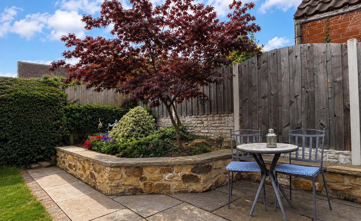rear garden
