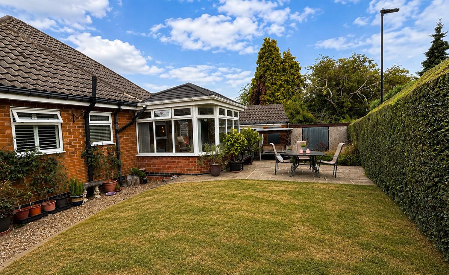 rear garden