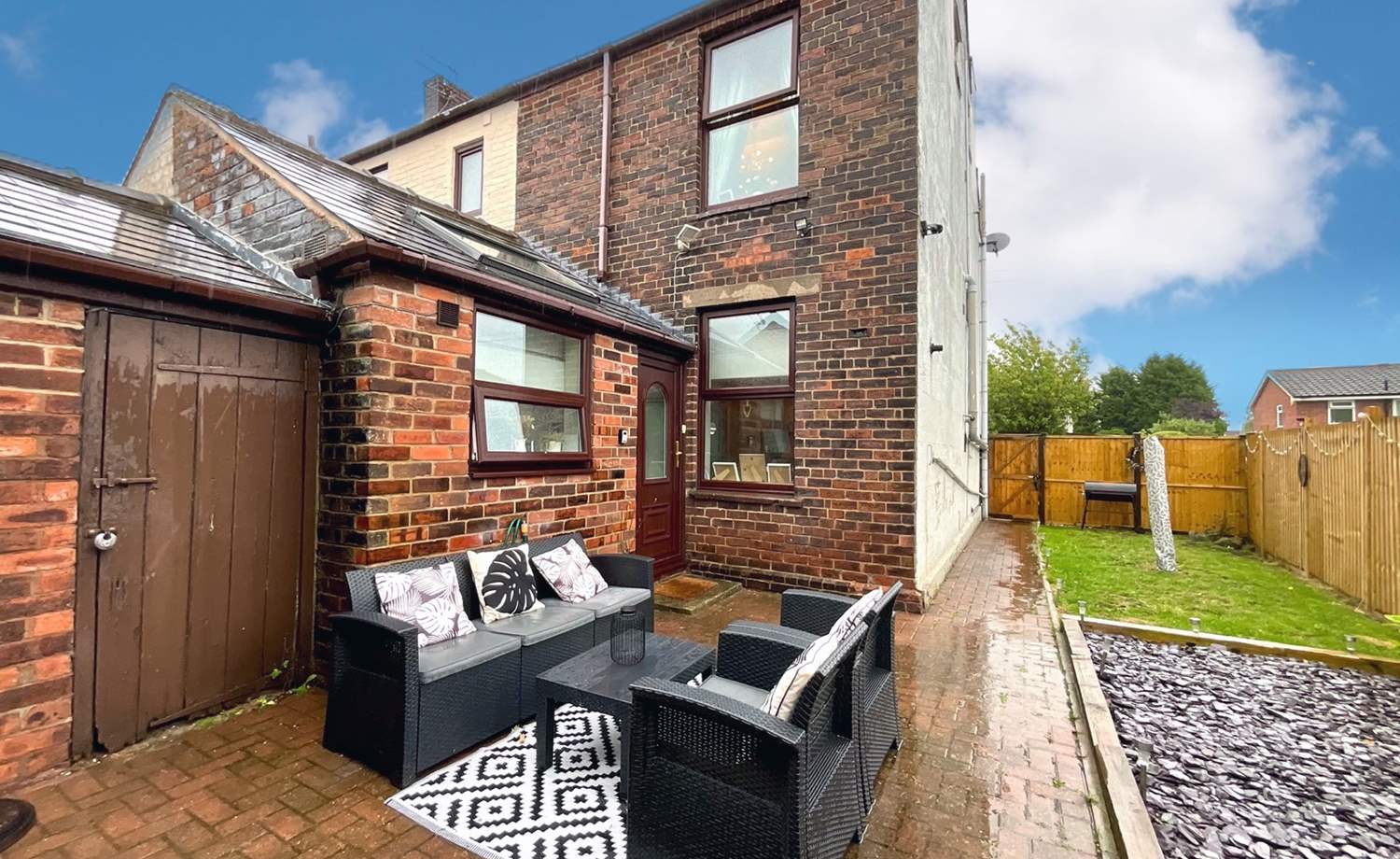 rear garden