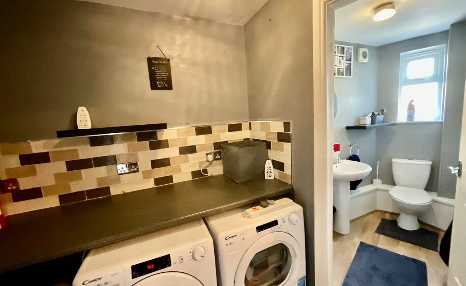 Utility Area/ Downstairs WC