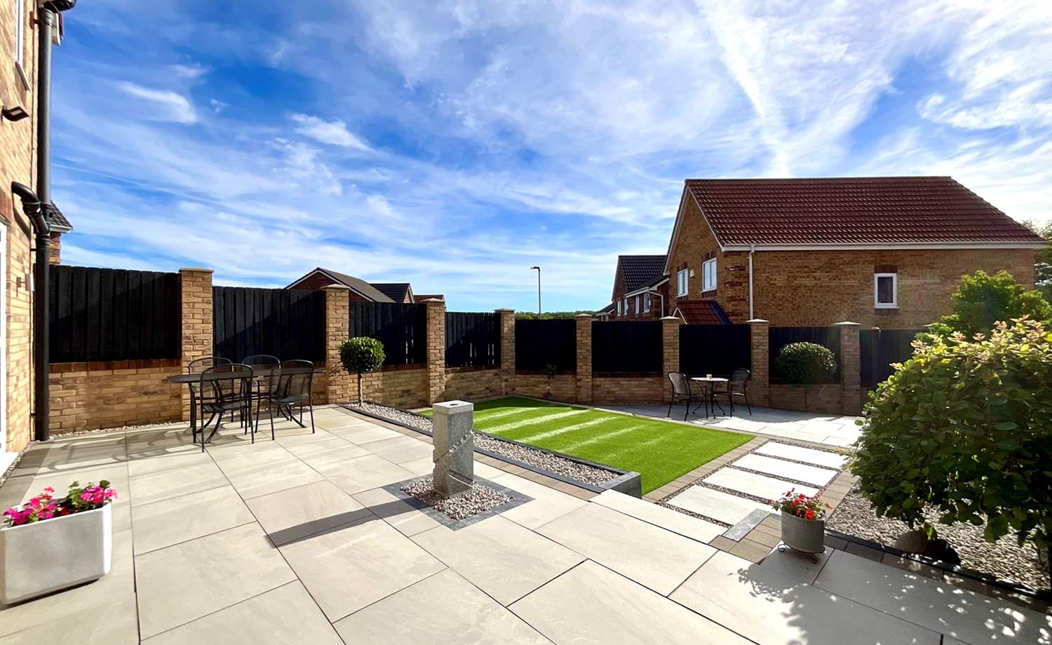 rear garden