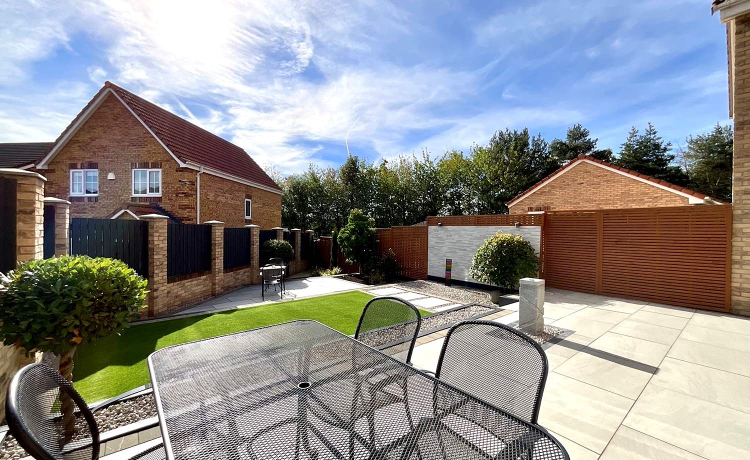 rear garden