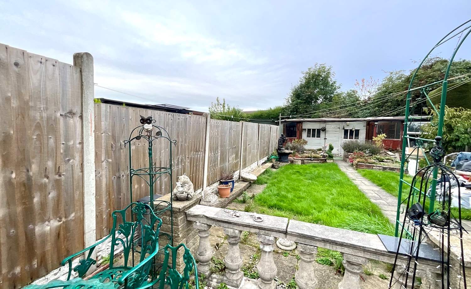 rear garden